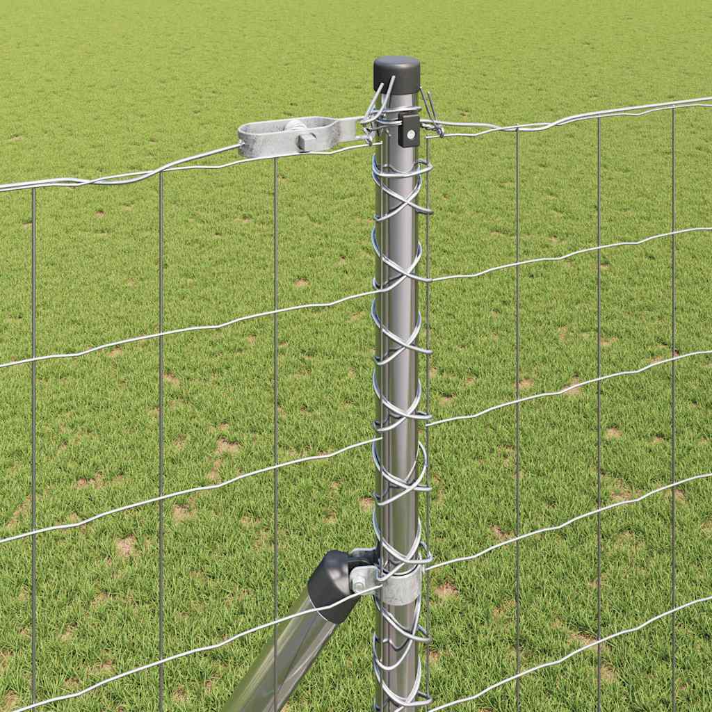 Žogs ar stabiem Sudraba 1,6 x 10 m Tērauds