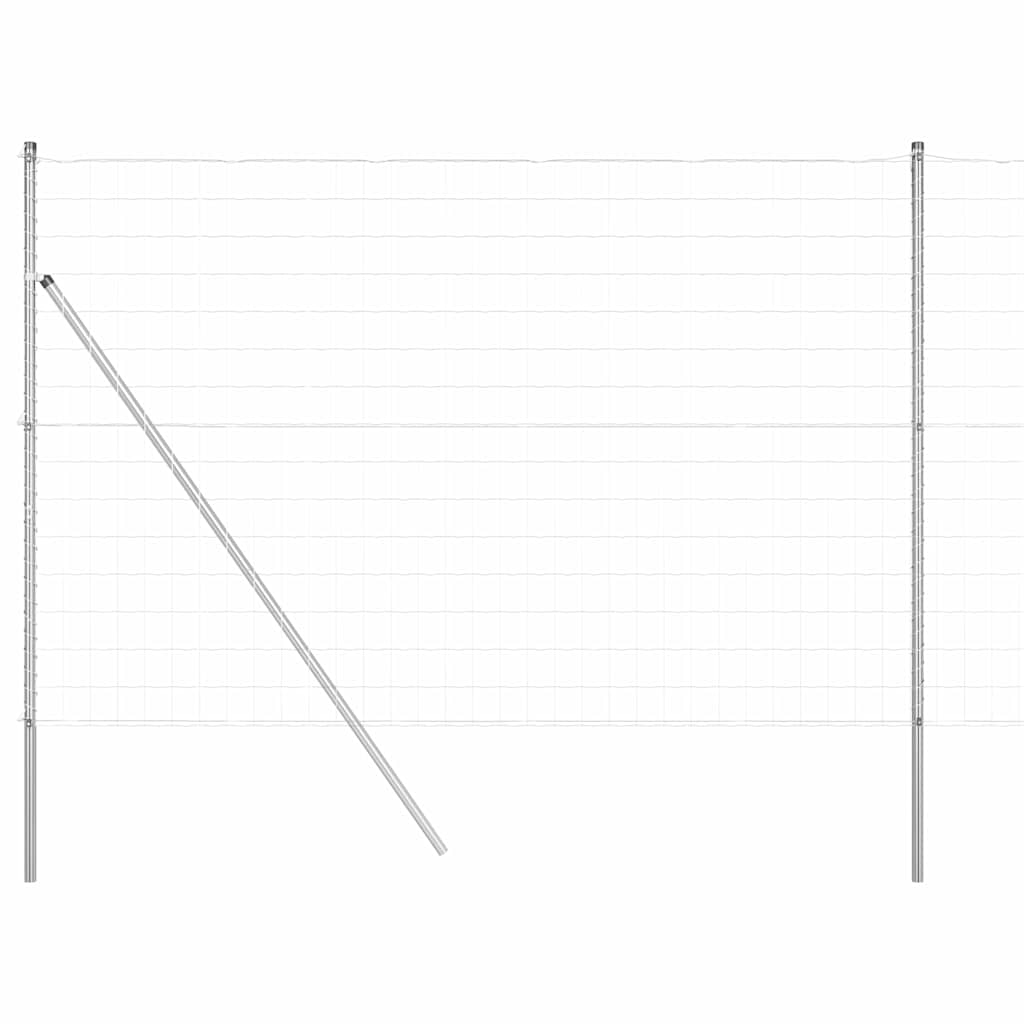 Žogs ar stabiem Sudraba 1,6 x 10 m Tērauds