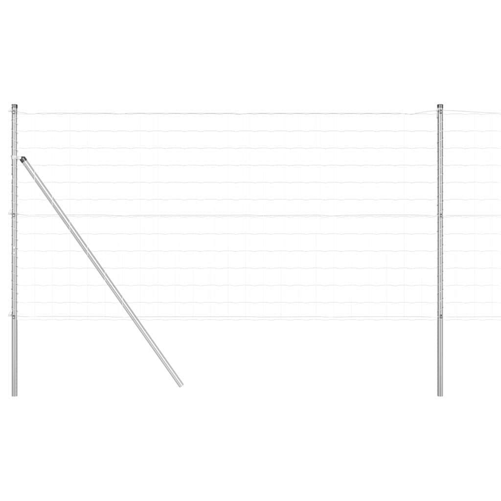 Tvora su stulpais Sidabro 1 x 10 m Plienas