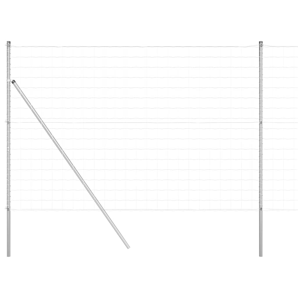 Žogs ar stabiem Sudraba 1.5 x 10 m Tērauds
