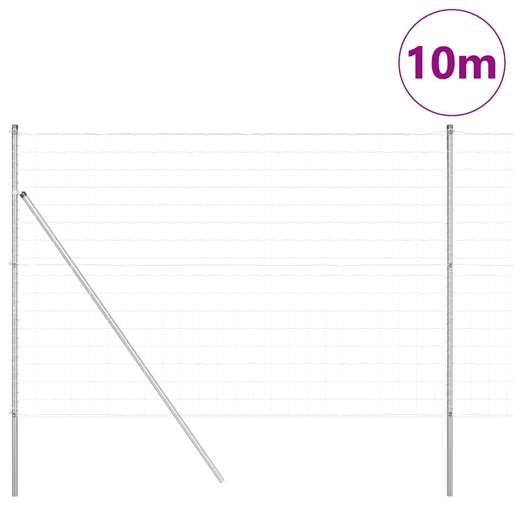 Tvora su stulpais Sidabro 1.6 x 10 m Plienas