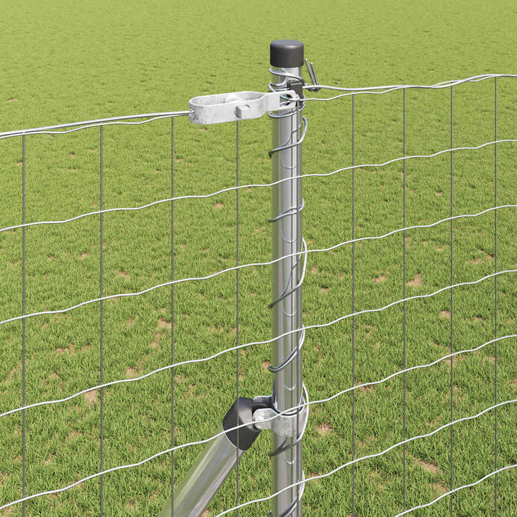 Žogs ar stabiem Sudraba 1.5 x 10 m Tērauds