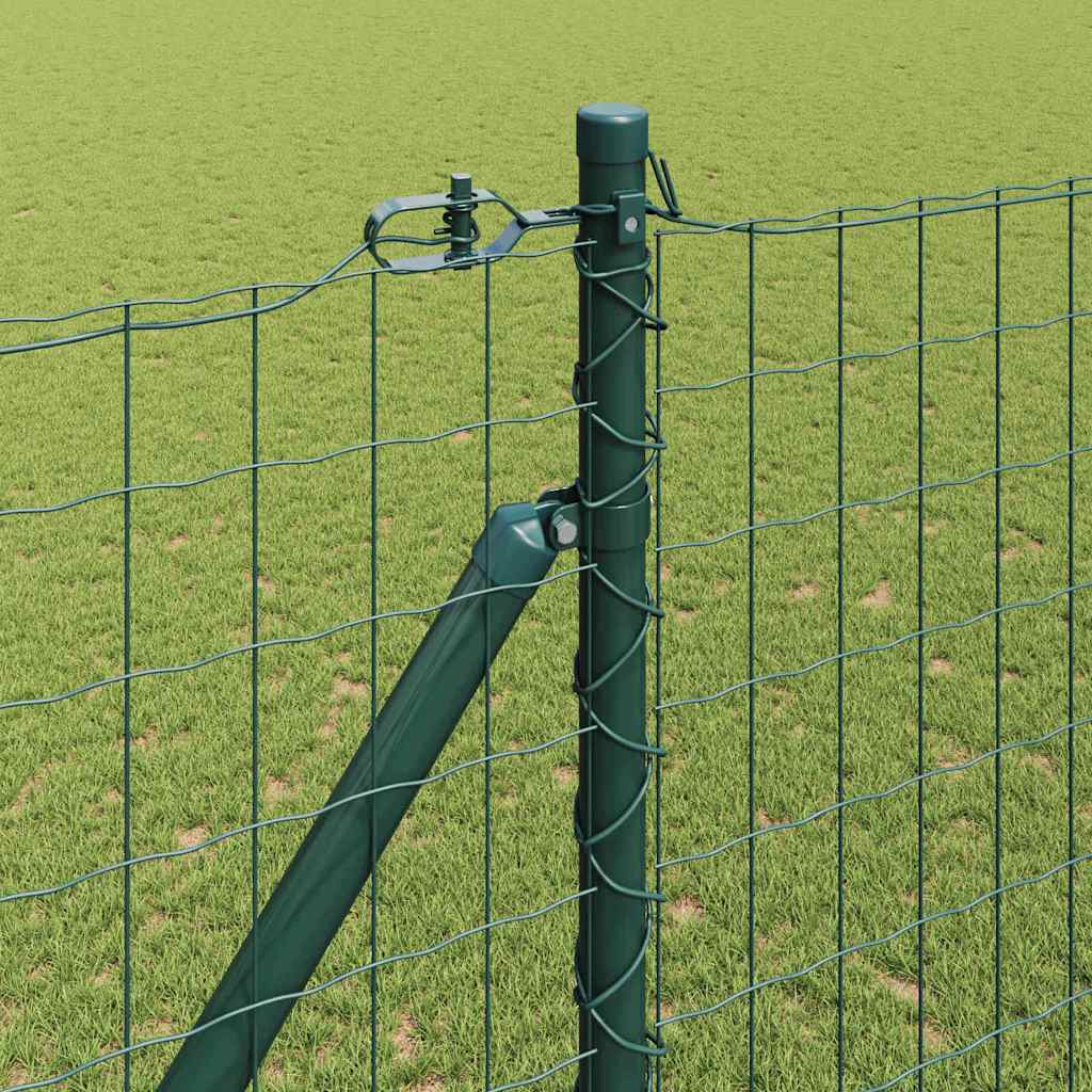 Tvora su stulpais Žalia 1.5 x 10 m Plienas