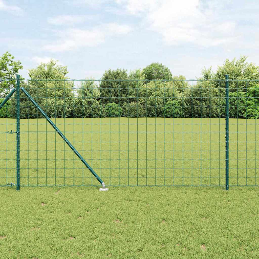 Tvora su stulpais Žalia 1.4 x 10 m Plienas