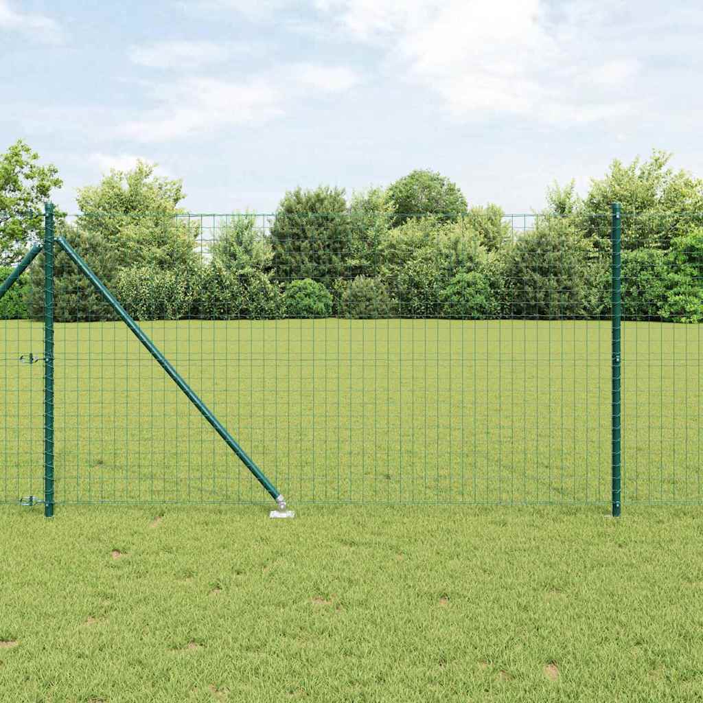 Tvora su stulpais Žalia 1.2 x 25 m Plienas