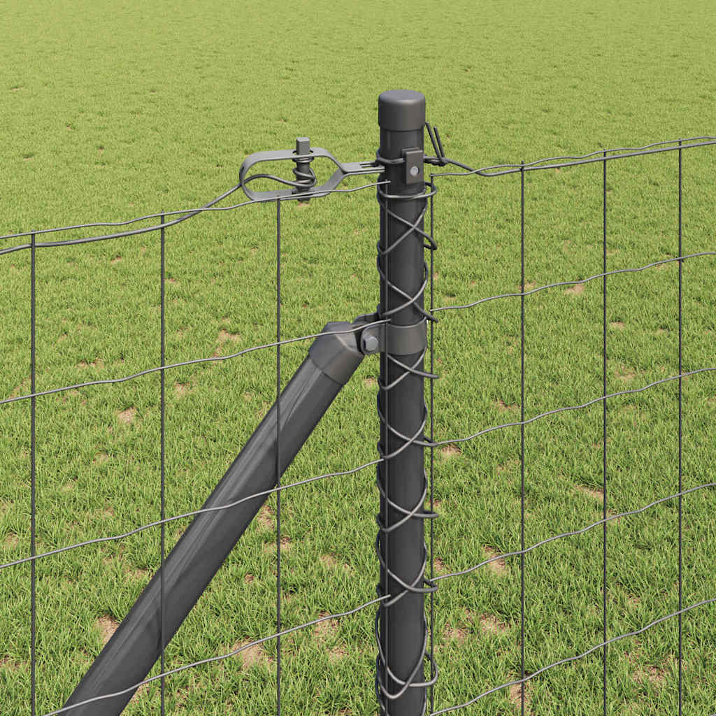Žogs ar stabiem Pelēks 1.2 x 10 m Tērauds
