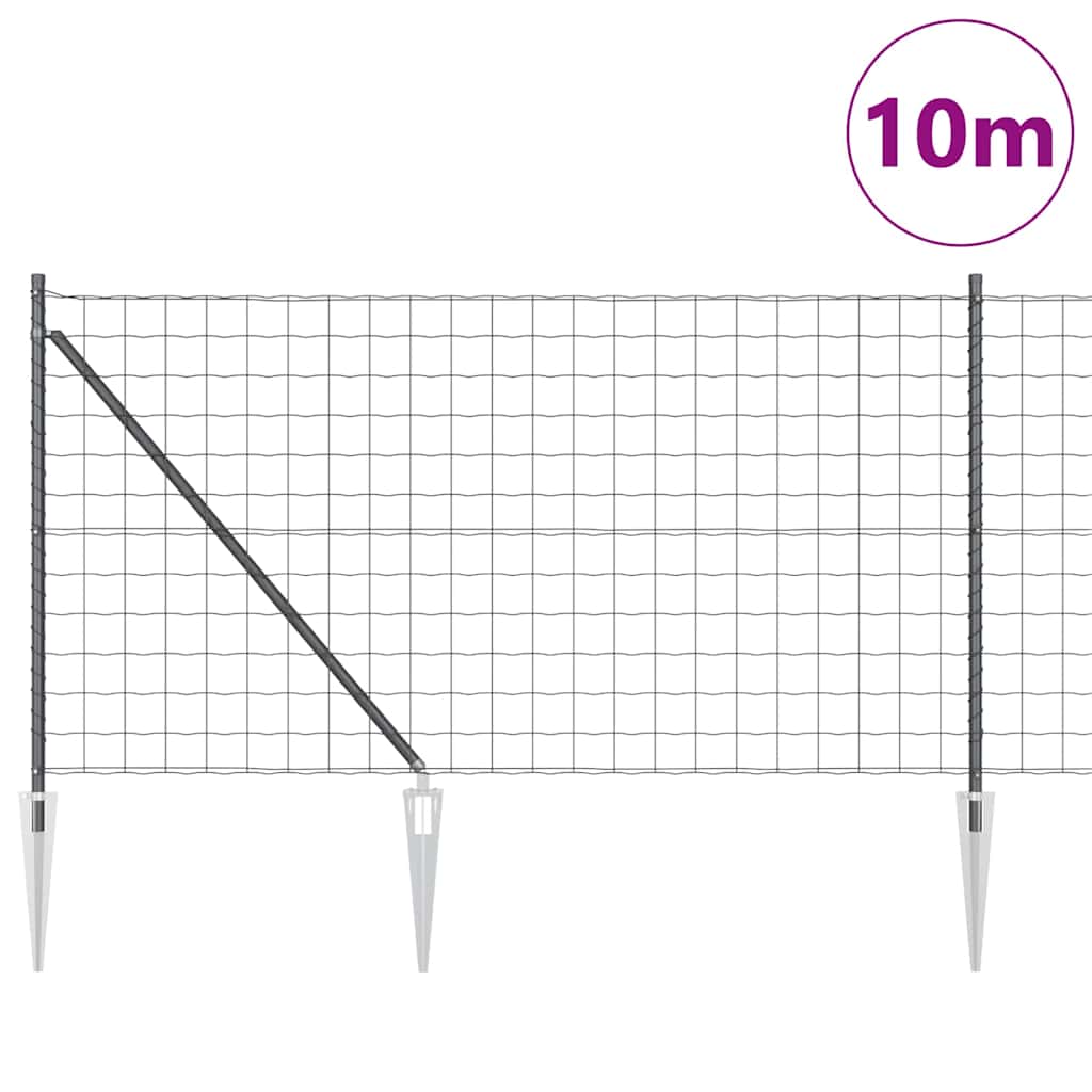 Tvora su stulpais Pilka 1 x 10 m Plienas