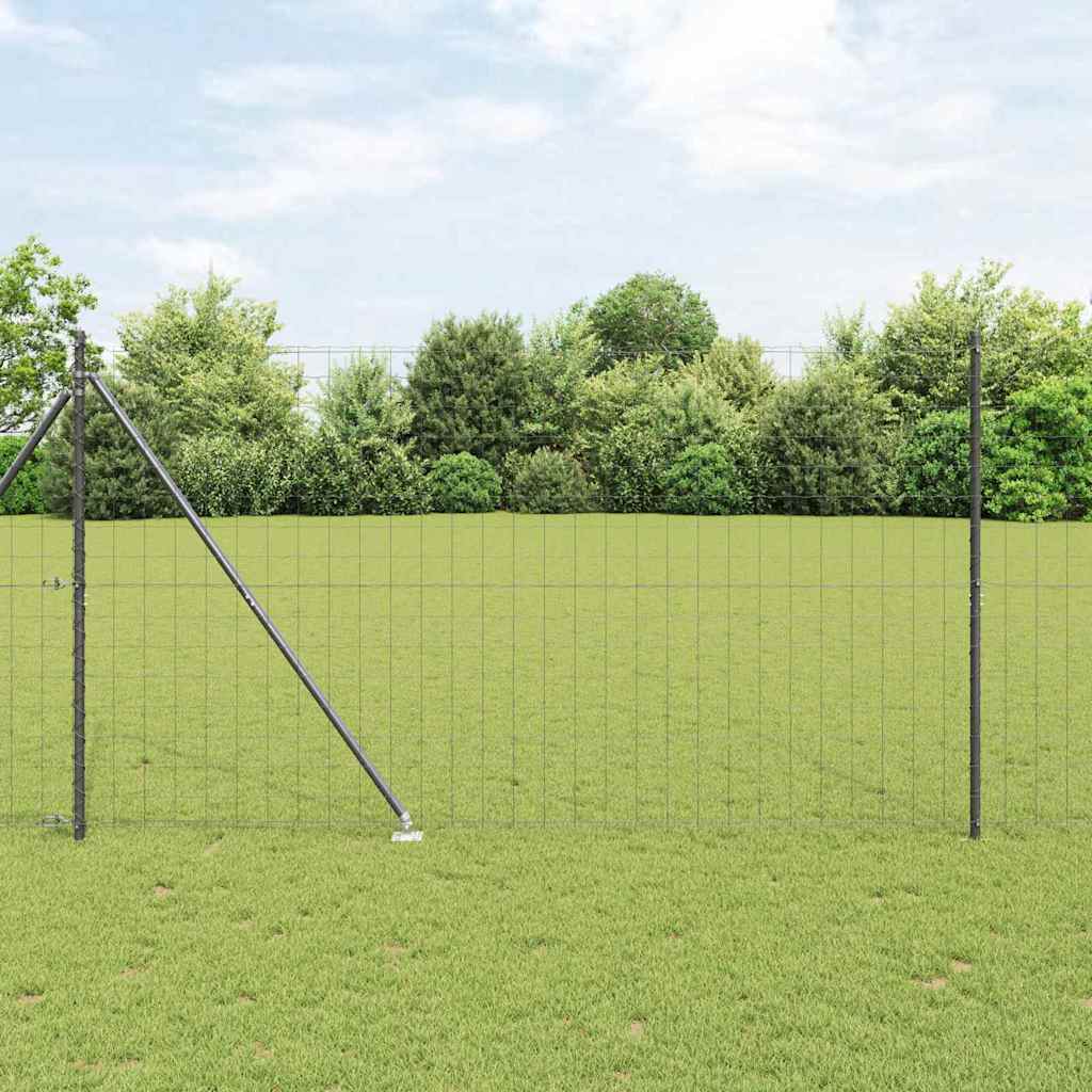 Tvora su stulpais Pilka 1.6 x 10 m Plienas