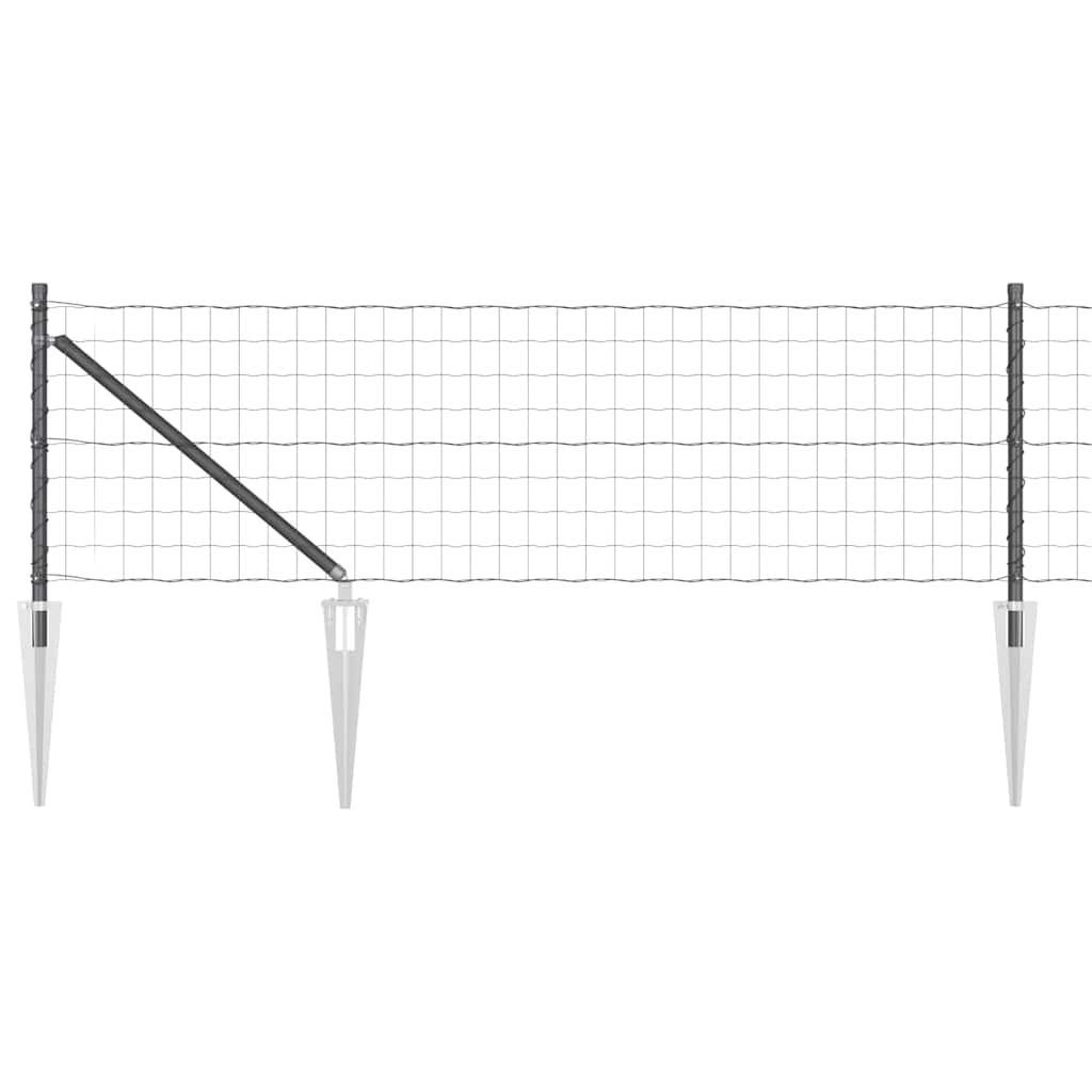 Tvora su stulpais Pilka 0.4 x 10 m Plienas