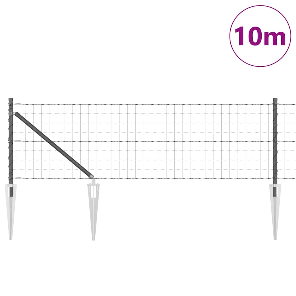 Tvora su stulpais Pilka 0.4 x 10 m Plienas