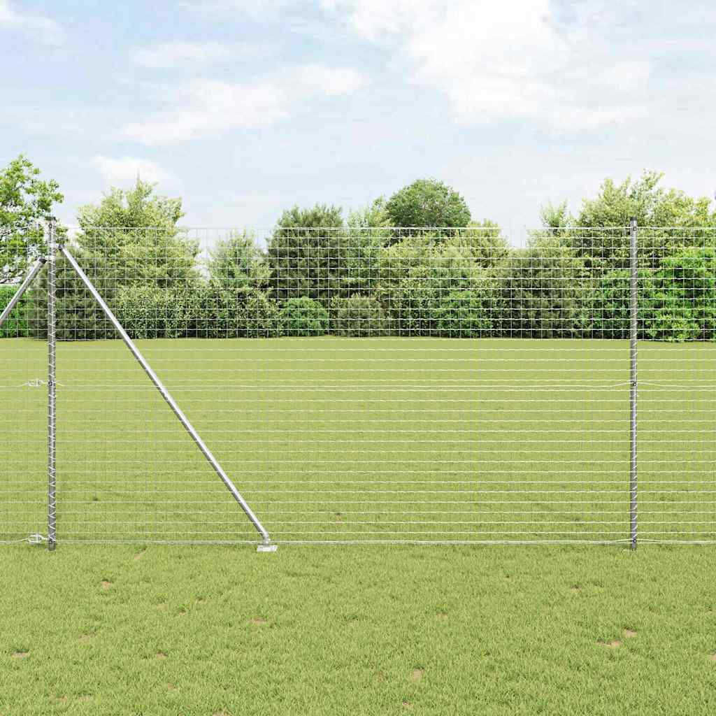 Tvora su stulpais Sidabro 1.5 x 10 m Plienas