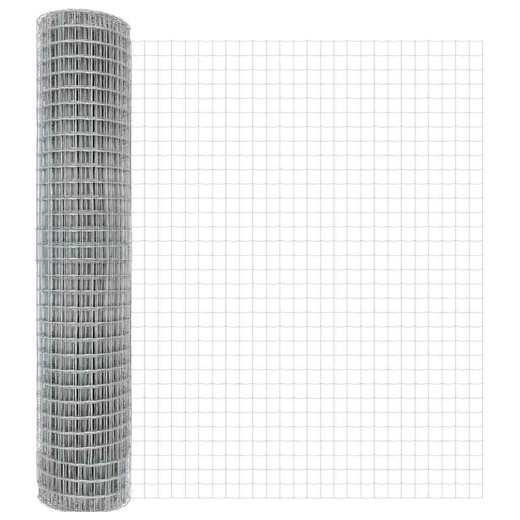 Tvora su stulpais Sidabro 1.5 x 10 m Plienas