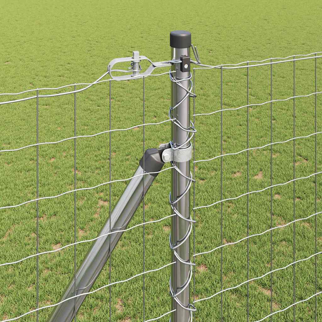Tvora su stulpais Sidabro 1.5 x 10 m Plienas