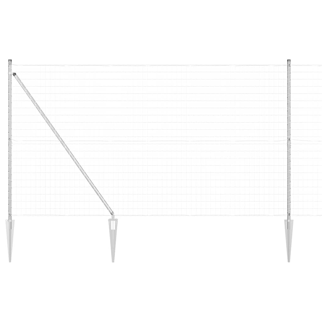 Tvora su stulpais Sidabro 1.6 x 10 m Plienas