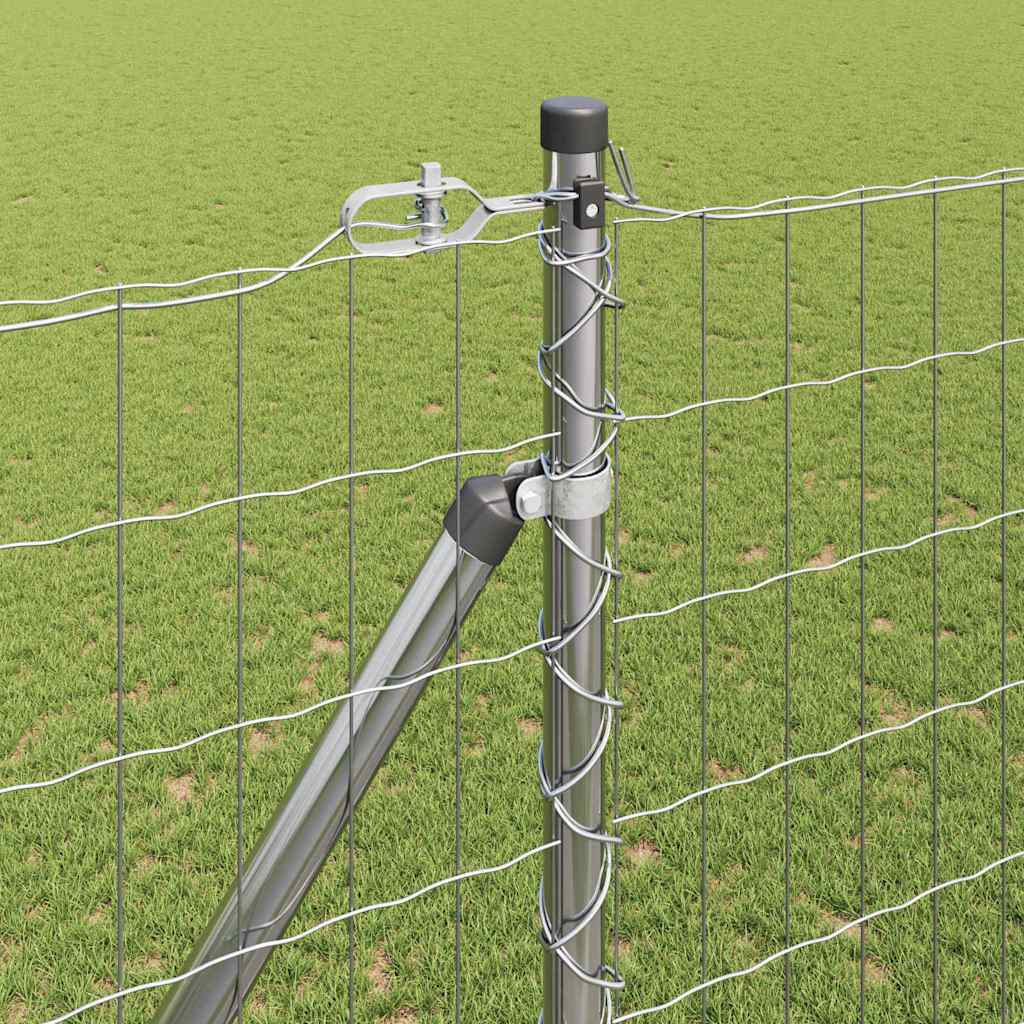 Tvora su stulpais Sidabro 1.5 x 10 m Plienas