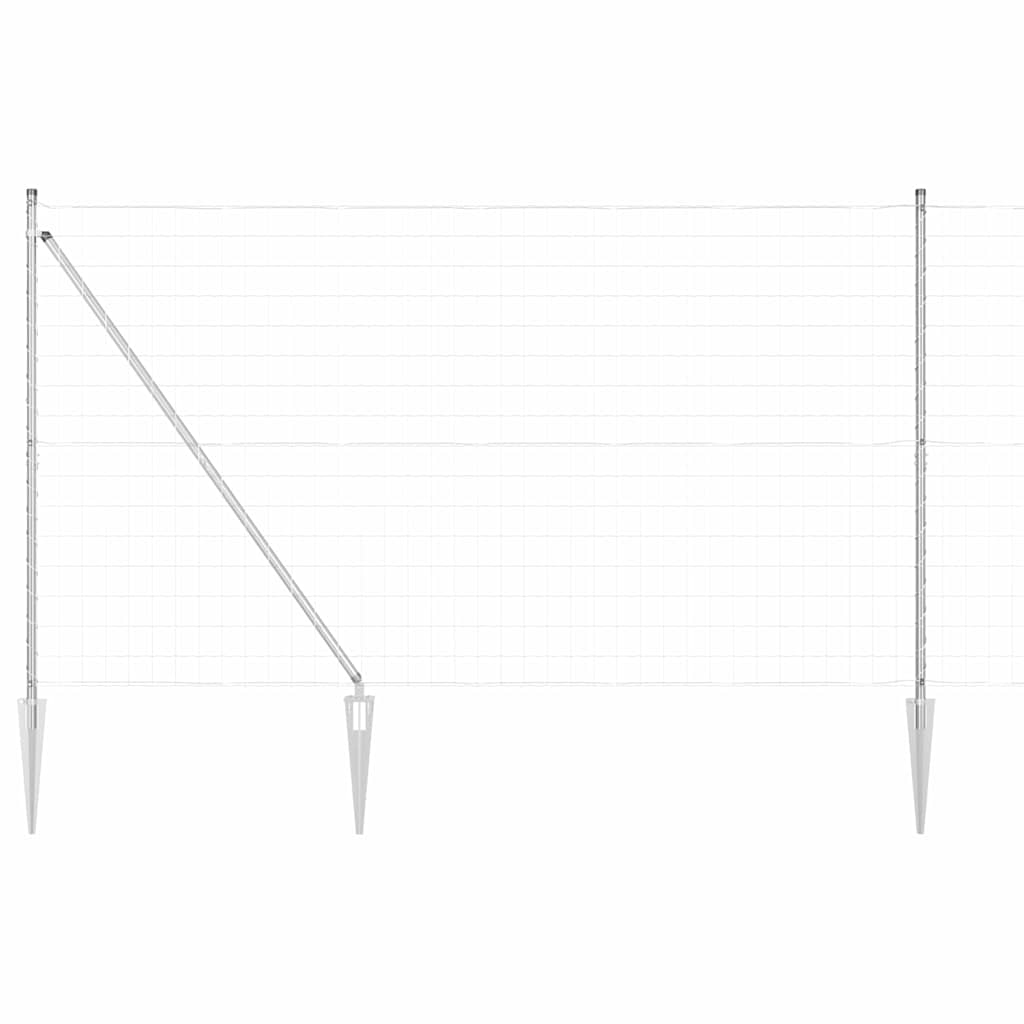 Tvora su stulpais Sidabro 1.6 x 10 m Plienas