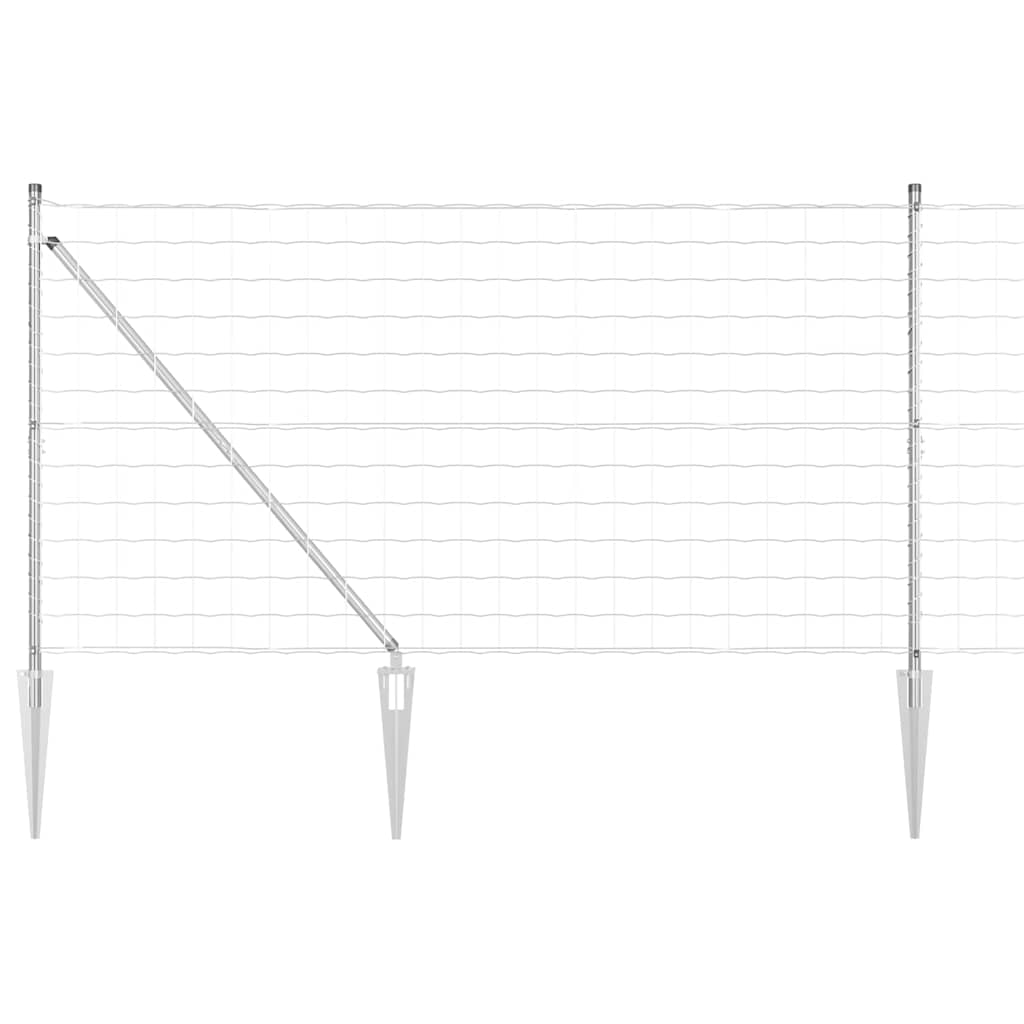Tvora su stulpais Sidabro 1.4 x 10 m Plienas