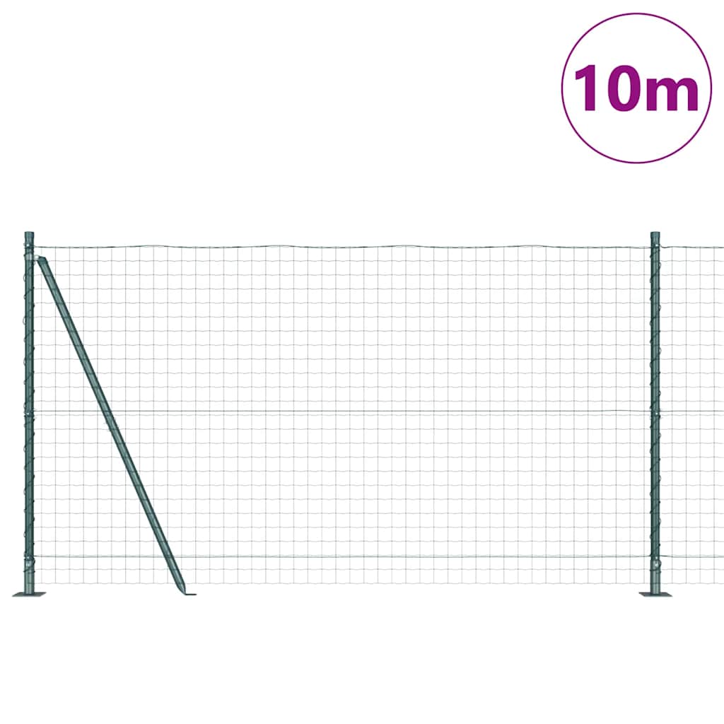 Žogs ar stabiem Zaļš 1.2 x 10 m Tērauds