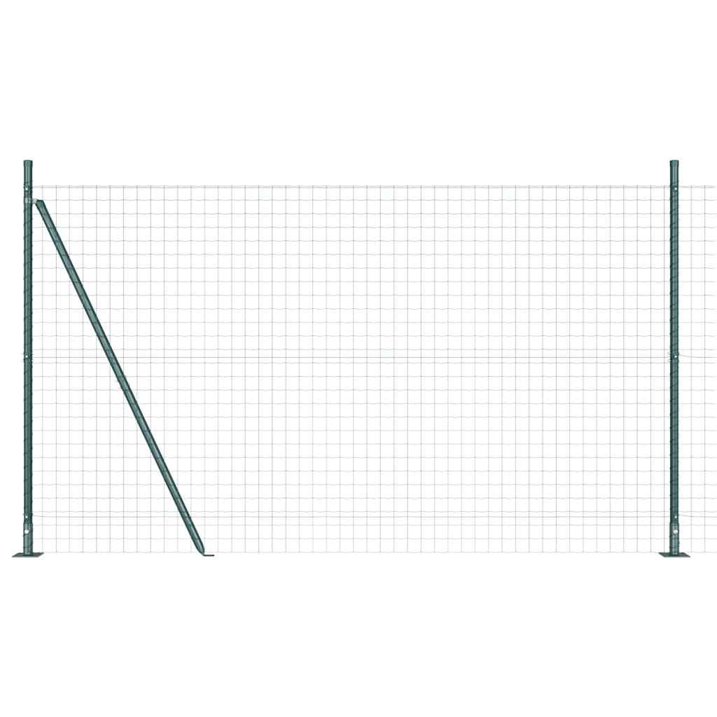 Žogs ar stabiem Zaļš 1.4 x 10 m Tērauds