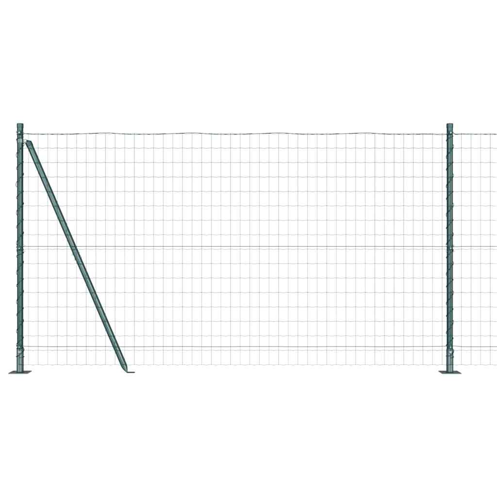 Tvora su stulpais Žalia 1.2 x 10 m Plienas