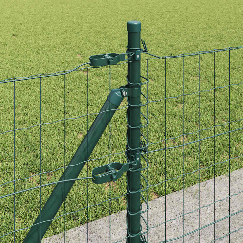 Žogu ar stabiem, zaļš, 0,6 x 10 m, tērauds