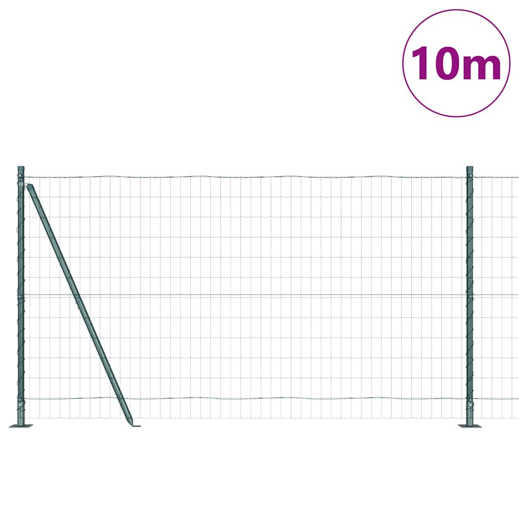 Žogs ar stabiem Zaļš 1.2 x 10 m Tērauds