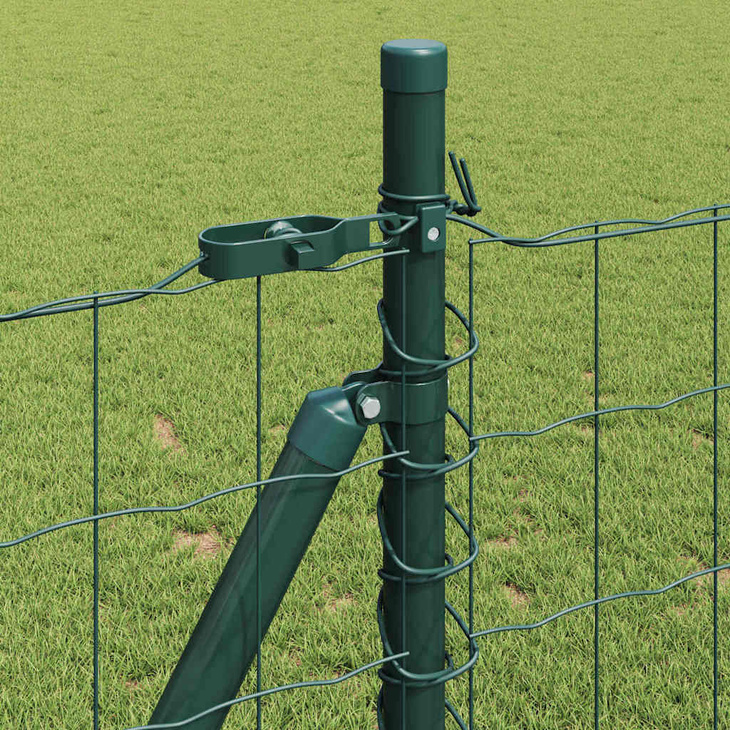 Žogs ar stabiem Zaļš 1 x 10 m Tērauds