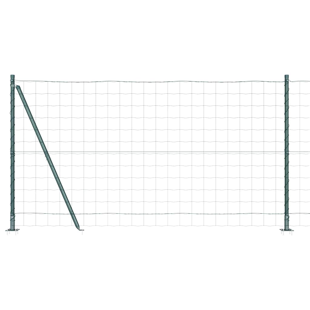 Tvora su stulpais Žalia 1.2 x 10 m Plienas