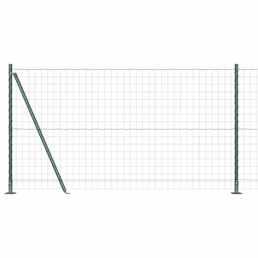 Tvora su stulpais Žalia 1.2 x 10 m Plienas