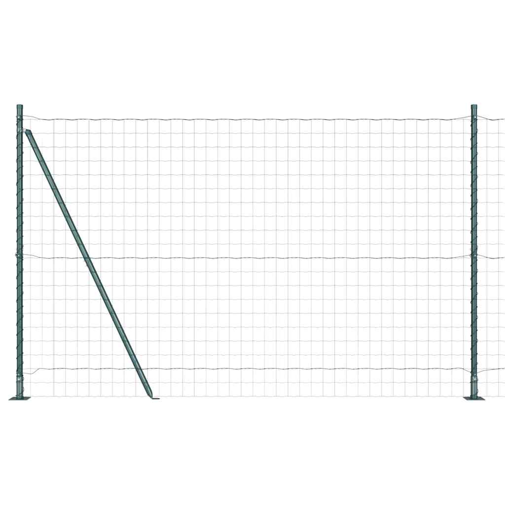 Tvora su stulpais Žalia 1.5 x 10 m Plienas