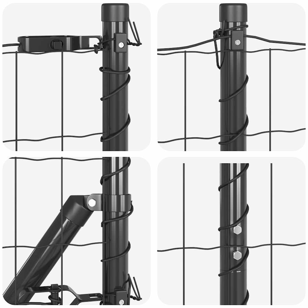 Tvora su stulpais Pilka 1.5 x 10 m Plienas
