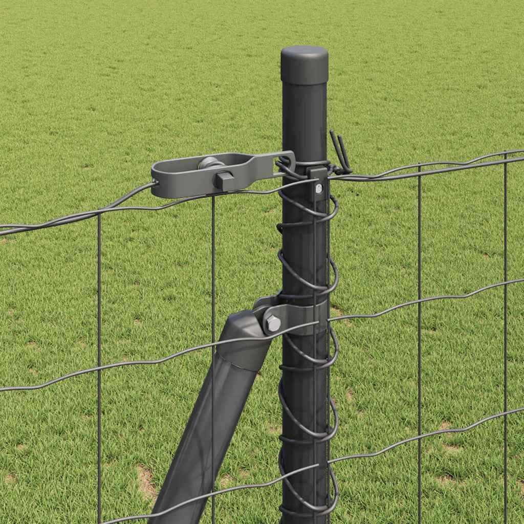 Žogs ar stabiem Pelēks 1.6 x 10 m Tērauds