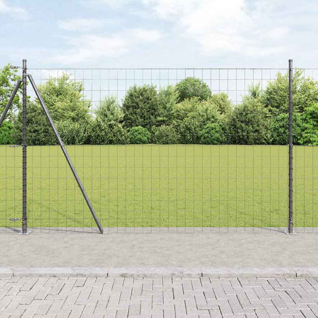Tvora su stulpais Pilka 1.6 x 10 m Plienas