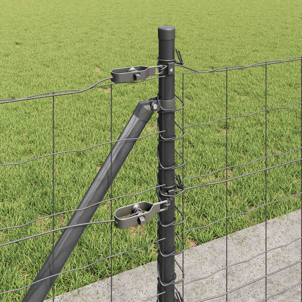 Žogs ar stabiem Pelēks 0.4 x 10 m Tērauds