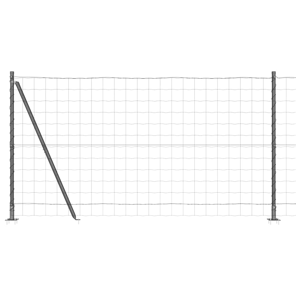 Tvora su stulpais Pilka 1,2 x 25 m Plienas