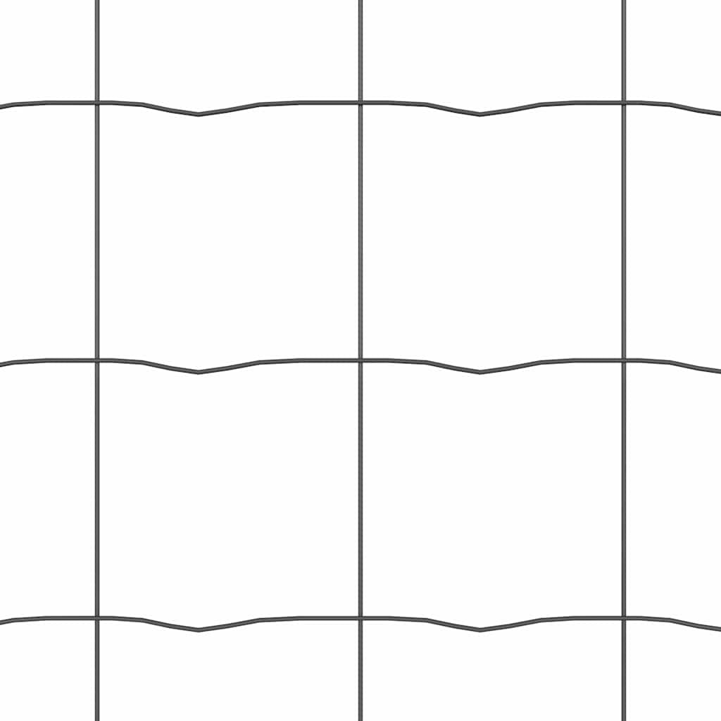 Žogs ar stabiem Pelēks 0.4 x 50 m Tērauds