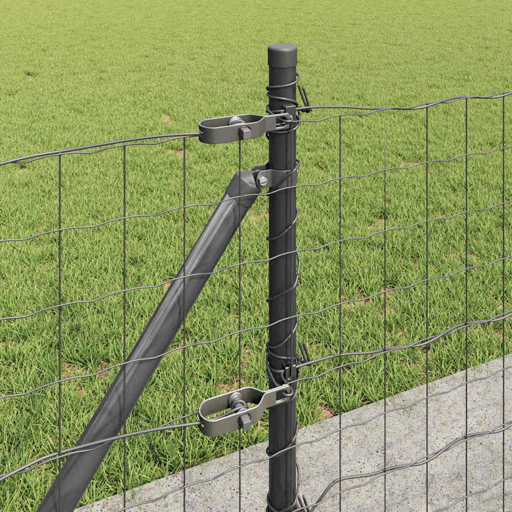 Tvora su stulpais Pilka 0.6 x 25 m Plienas