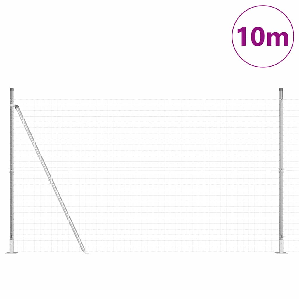 Tvora su stulpais Sidabro 1.5 x 10 m Plienas