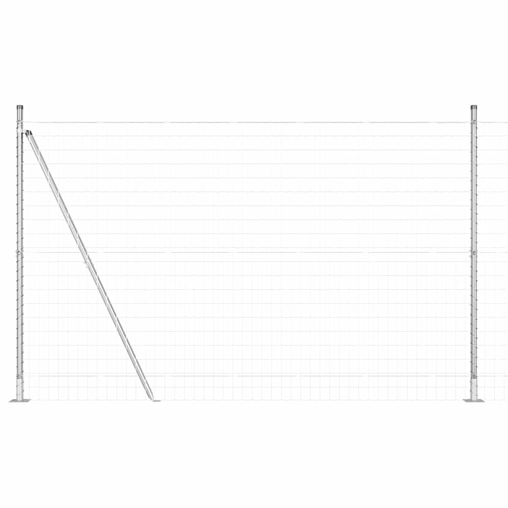 Tvora su stulpais Sidabro 1.6 x 10 m Plienas