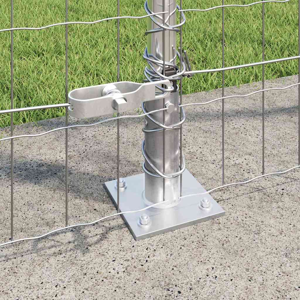 Žogs ar stabiem Sudraba 1.4 x 10 m Tērauds