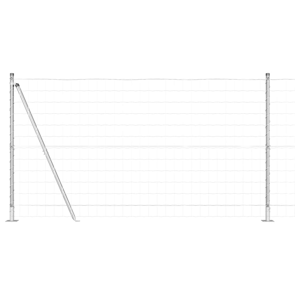 Tvora su stulpais Sidabro 1.2 x 10 m Plienas
