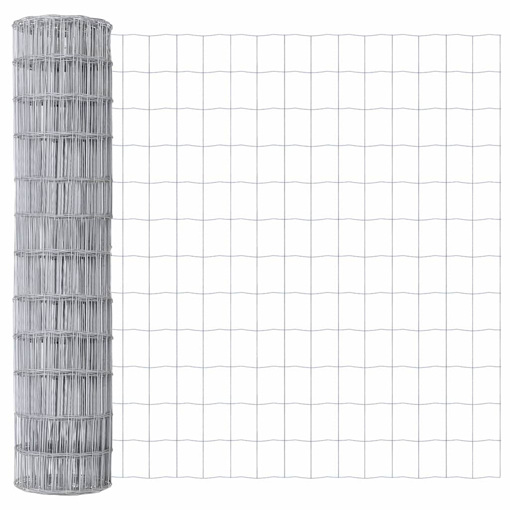Tvora su stulpais Sidabro 1.2 x 10 m Plienas