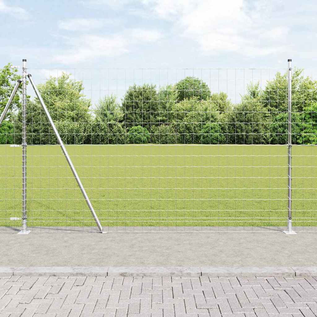 Žogs ar stabiem Sudraba 1.5 x 10 m Tērauds