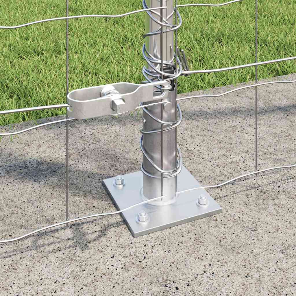 Žogs ar stabiem Sudraba 1.5 x 10 m Tērauds