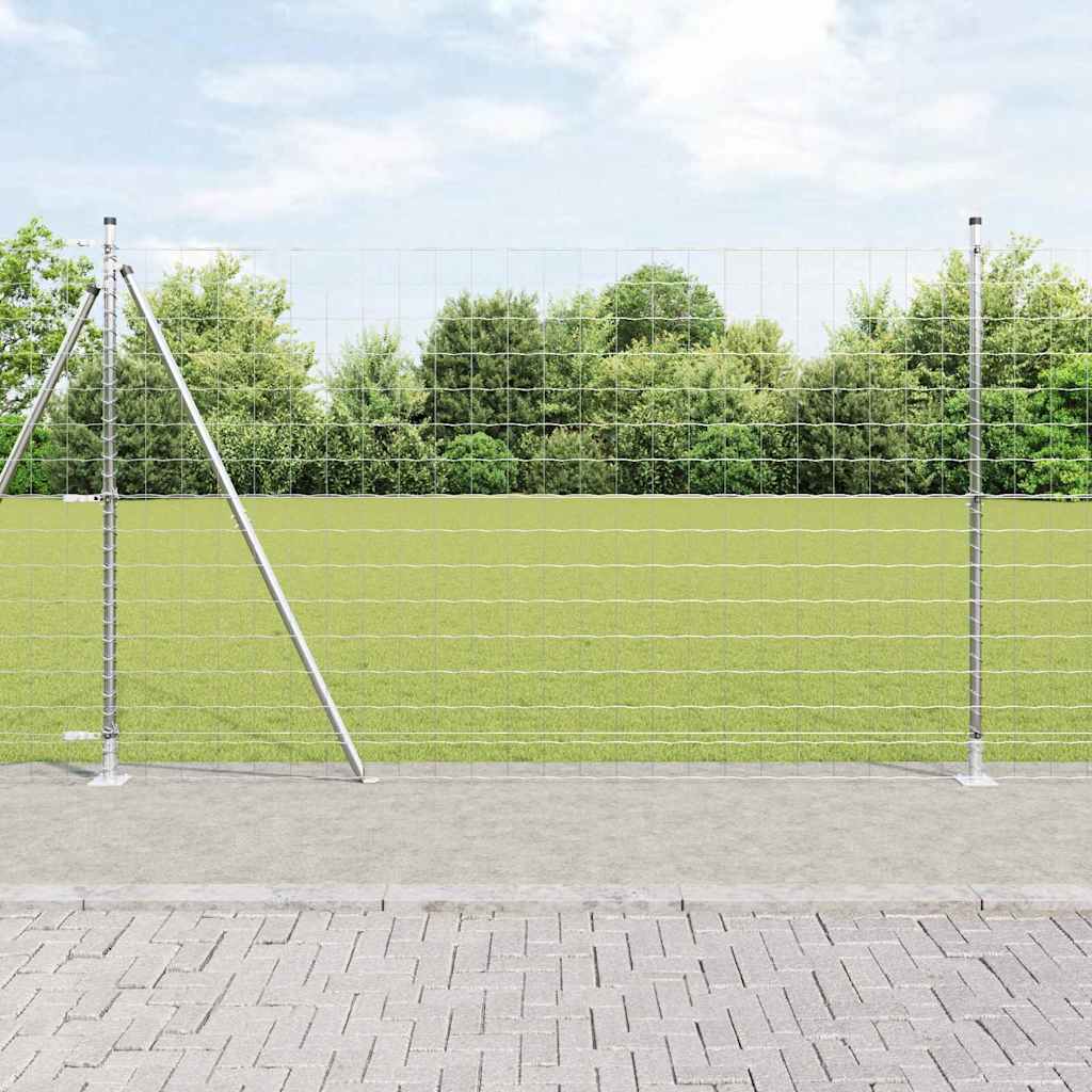 Žogs ar stabiem Sudraba 1.5 x 10 m Tērauds