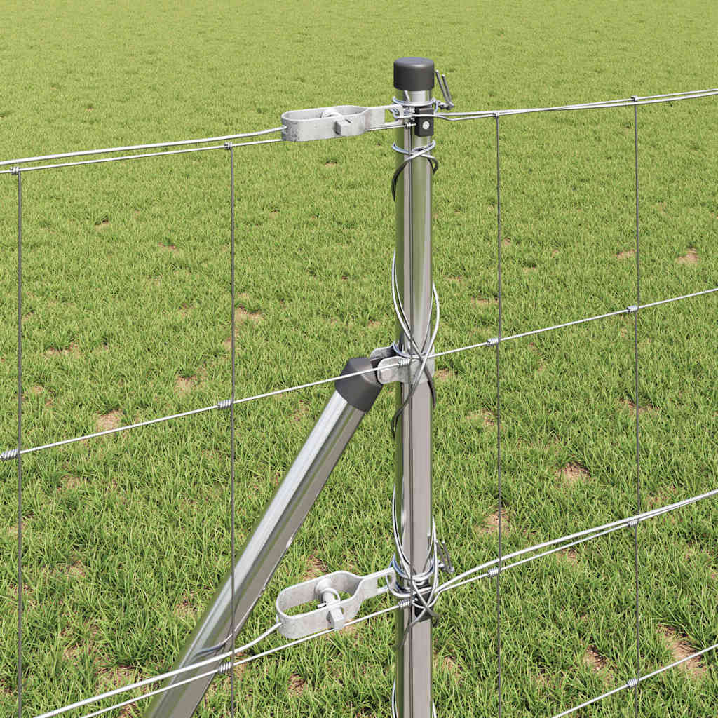 Ganyklų tvora Sidabro 25 x 0.8 m Galvanizuotas plienas