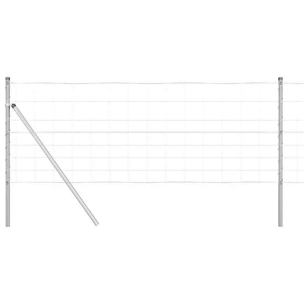 Ganyklų tvora Sidabro 25 x 0.8 m Galvanizuotas plienas
