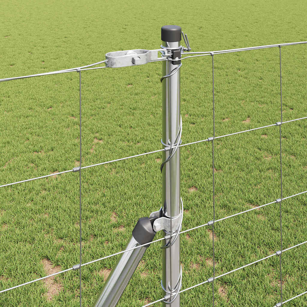 Ganyklų tvora Sidabro 25 x 1,2 m Galvanizuotas plienas
