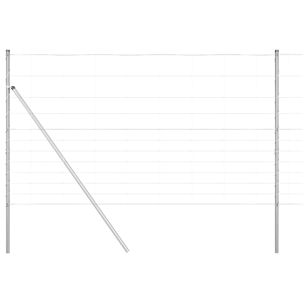 Ganu aploks Sudrabs 25 x 1.4 m Cinkots tērauds