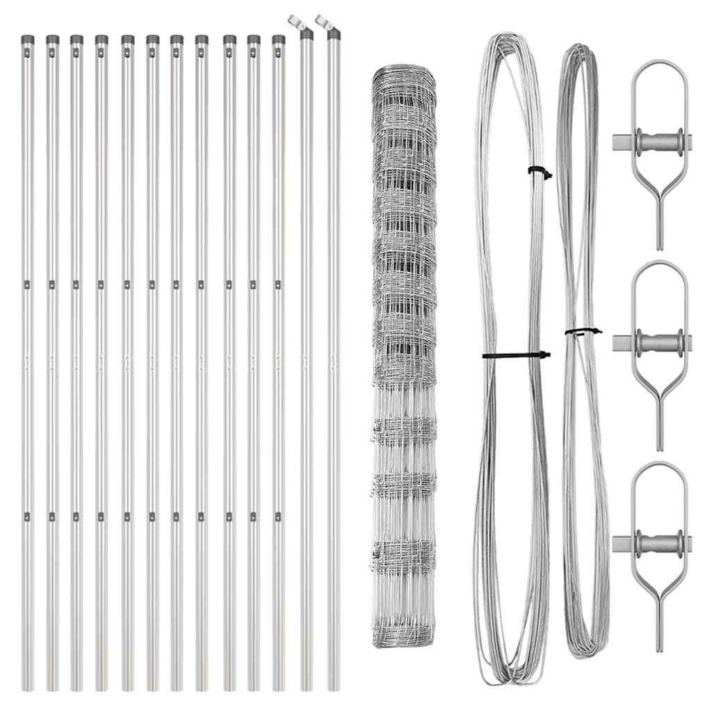 Ganu aploks Sudrabs 25 x 1.4 m Cinkots tērauds